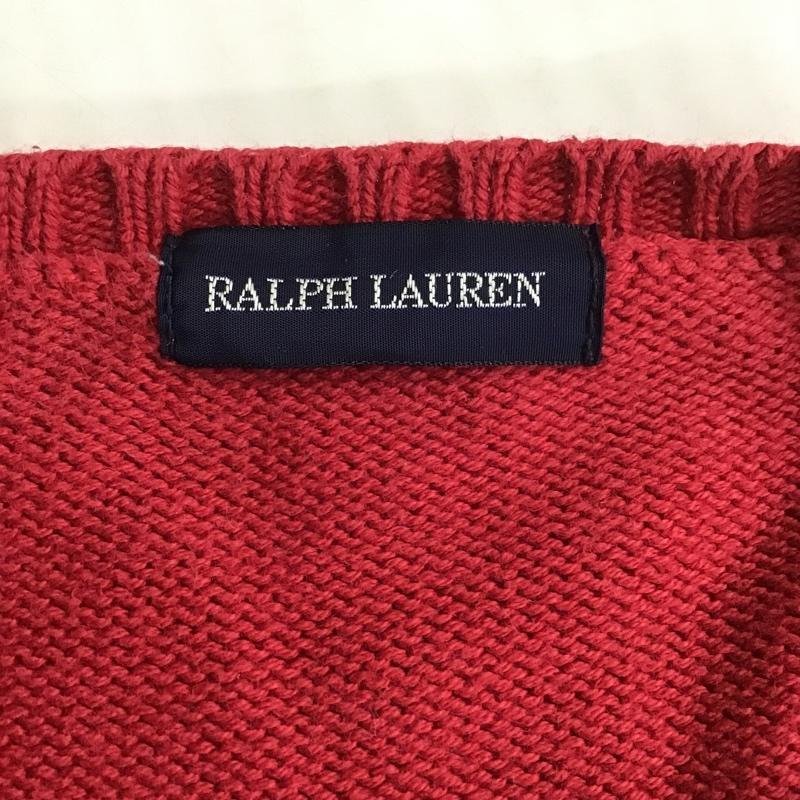 RALPHLAUREN 表記無し ラルフローレン ニット、セーター 長袖 Knit Sweater 赤 / レッド / 10102778_画像8