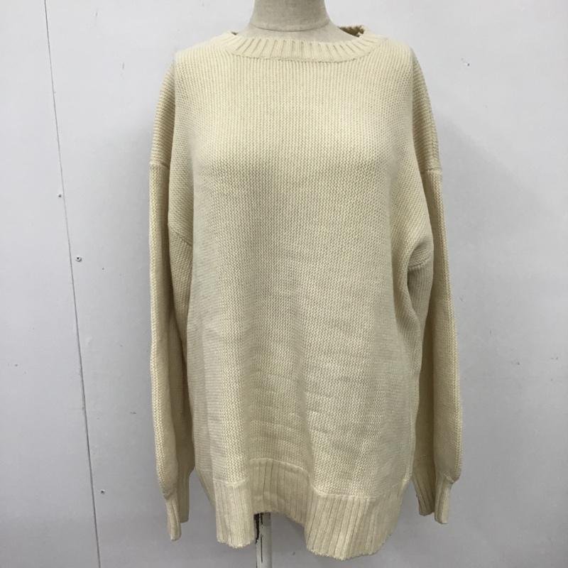 LOWRYS FARM FREE ローリーズ ファーム ニット、セーター 長袖 Knit Sweater オフホワイト / オフホワイト / 10103303_画像1