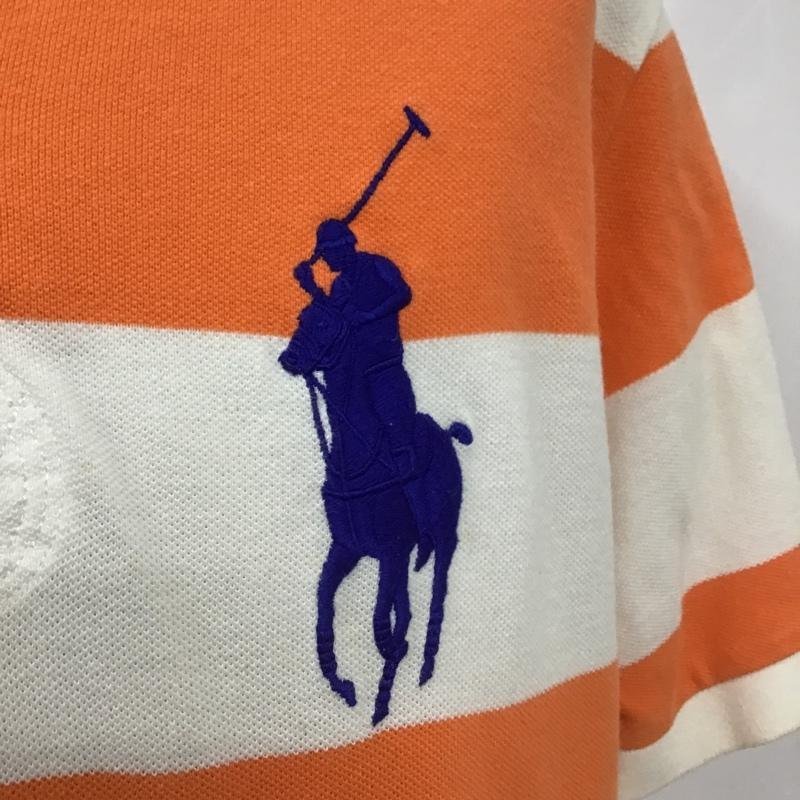 Polo by RALPH LAUREN M ポロバイラルフローレン ポロシャツ 半袖 ビッグポニー ボーダー Polo Shirt 10103684_画像4