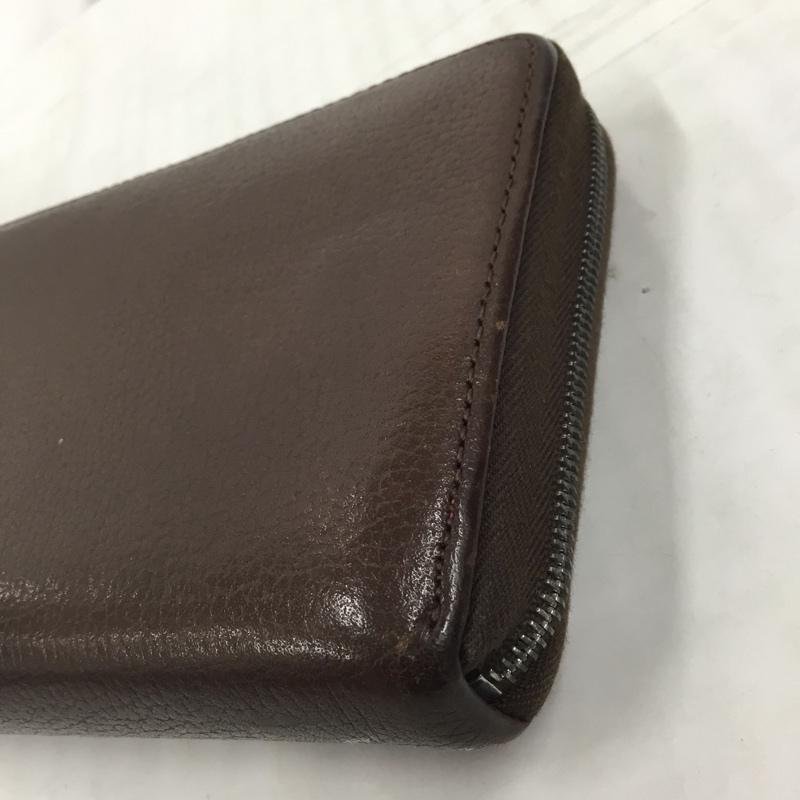 WHITE HOUSE COX 表記無し ホワイトハウスコックス 財布 長財布 ラウンドファスナー レザー Wallet Long Wallet 10104201_画像4