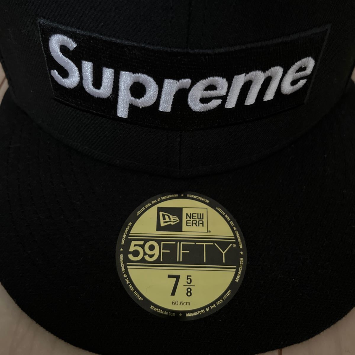 Supreme 21FW/NEW ERA OPENING DAY 2021 BLACK 7 5/8 60.6㎝シュプリーム ボックスロゴ _画像5