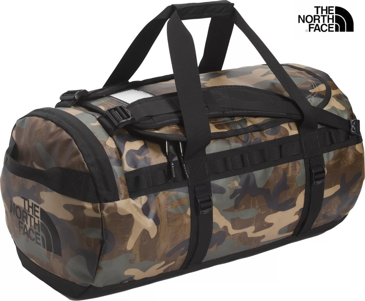 USモデル正規新品 ノースフェイス ベースキャンプ ダッフルバック(M)71L 2WAY 迷彩 THE NORTH FACE BASE CAMP DUFFEL M 日本未発売/ta205_画像1