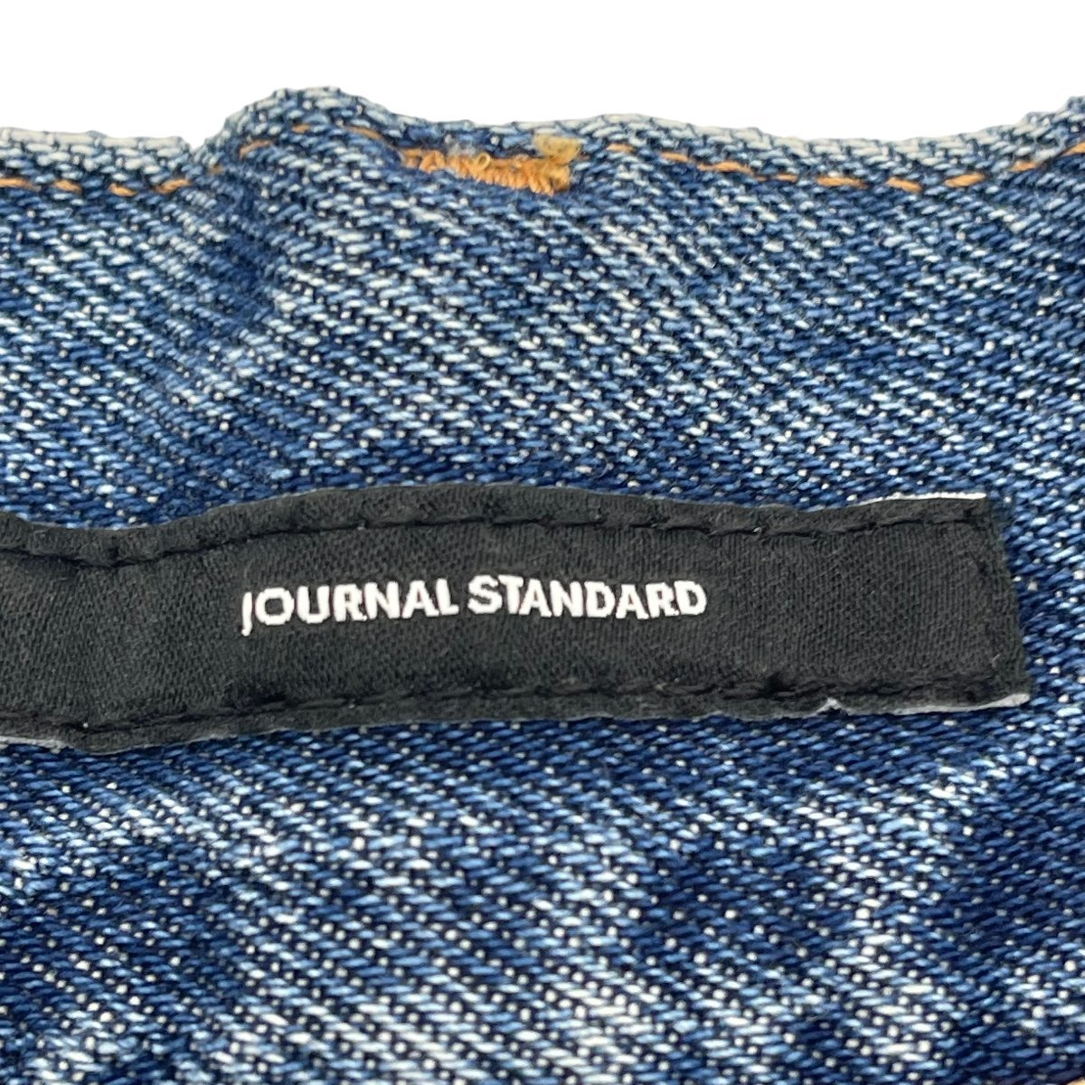 A935■JOURNAL STANDARD　ジャーナルスタンダード■ハイウエスト　デニムパンツ　ジーンズ　パンツ■38サイズ　ライトブルー_画像6