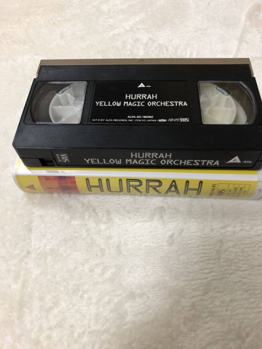 ■ YMO HURRAH VHSテープ LIVE ALFA RECORD ■の画像5