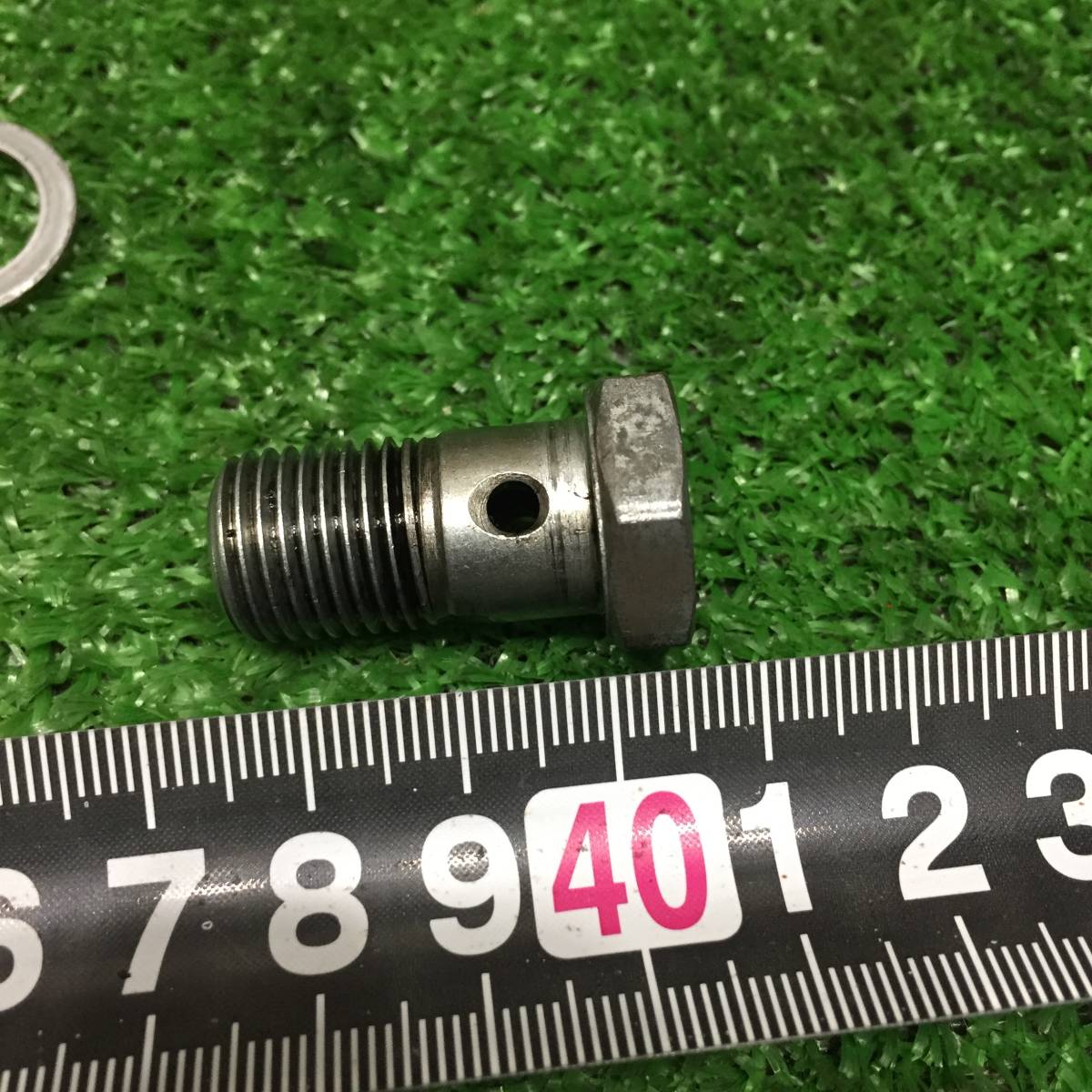 ヤンマー　25ｍｍ　ユニオンボルト　Φ14ｍｍ　NT65K　バンジョーボルト　オイルボルト　ディーゼルエンジン　発動機　YANMAR_画像3