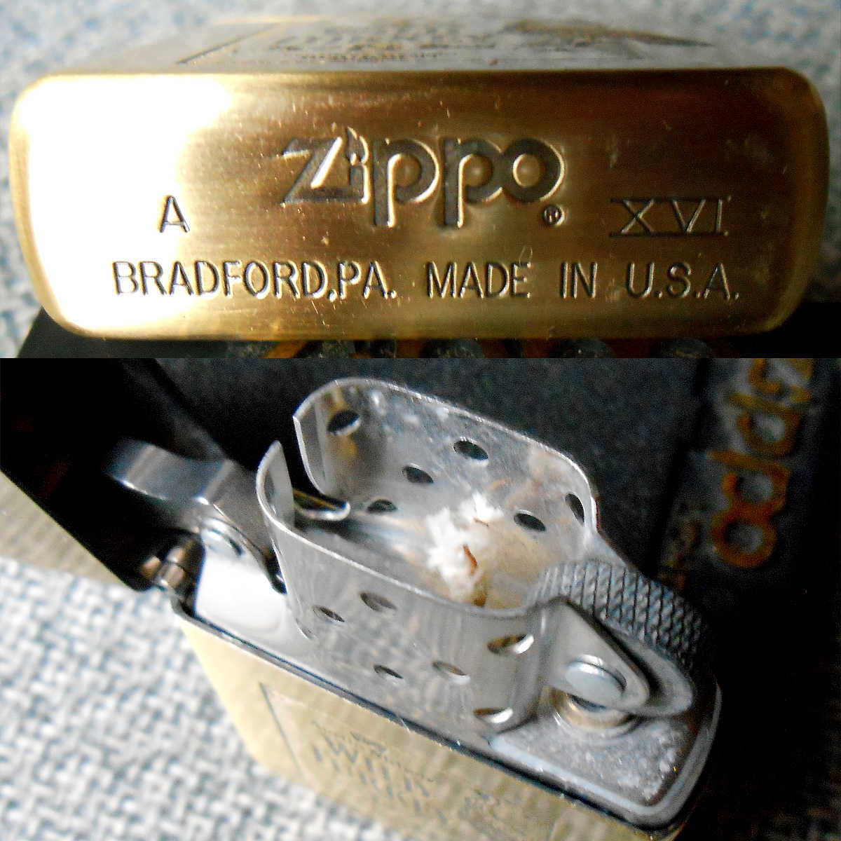 未着火 ZIPPO WILD TURKEY ワイルドターキー ジッポー 2000年製（XVI表記）_画像2
