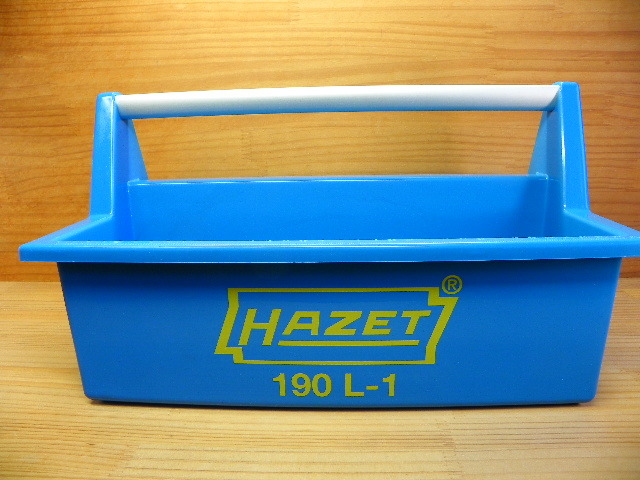 絶版品(イエロー黄色・文字) HAZET ハゼット 190L-1おかもち 携行型 ツールトレイ 美品_画像1