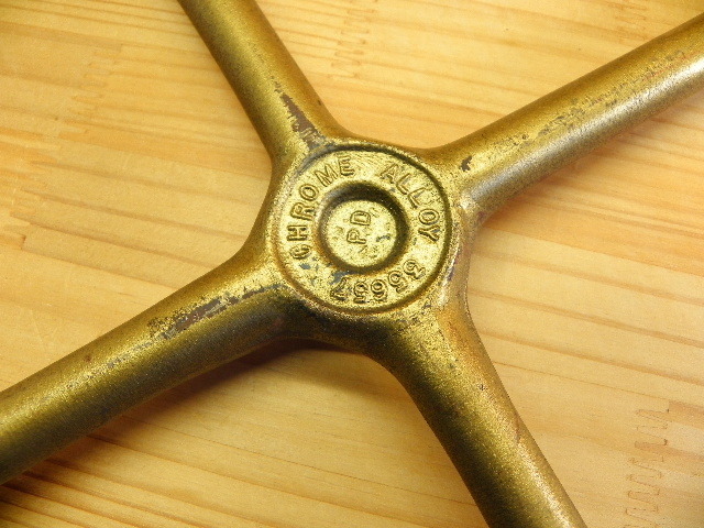 KEN TOOL 35657 大型クロスリム ホイール レンチ 19x21x22x24mm アメリカ制十字レンチ
