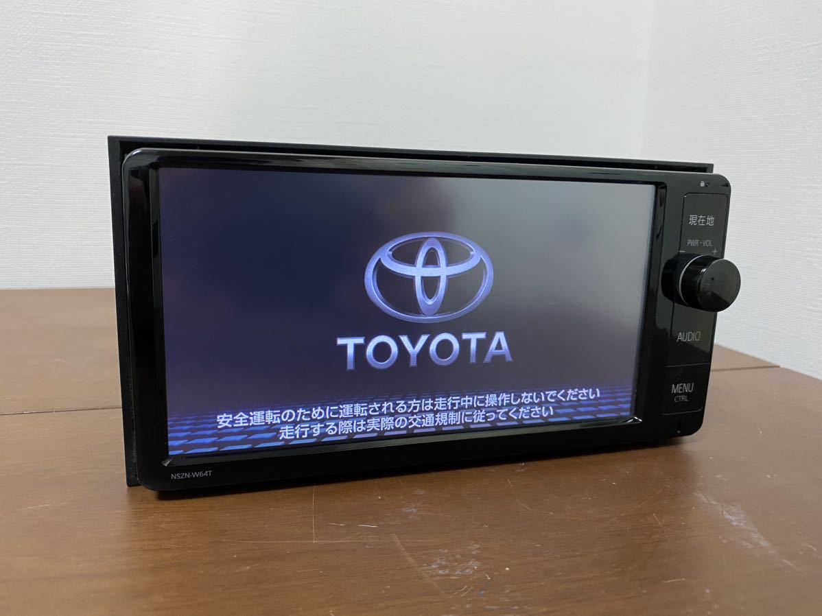 トヨタ純正 SDナビ NSZN-W64T 2023年 4×4地デジチューナー トヨタ純正 SDナビ NSZN-W64T 2023年 4×4地デジチューナー