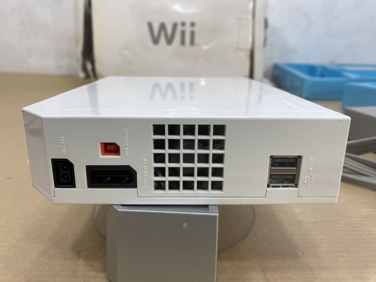 Nintendo 任天堂 Wii 本体 RVL-001 電源コード　端子コード_画像9