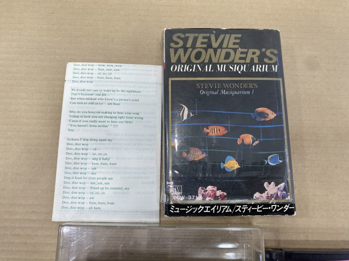 カセットテープ STEVIE WONDER original musiquarium 洋楽オムニバス COMPILATION コンピレーション VARIOUS ARTISTS Various V.A_画像2