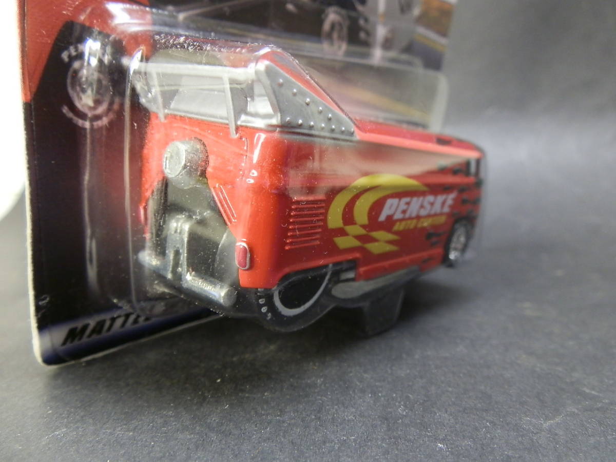 HOT WHEELS★PENSKE AUTO CENTER VW BUS ★赤★未開封_画像4