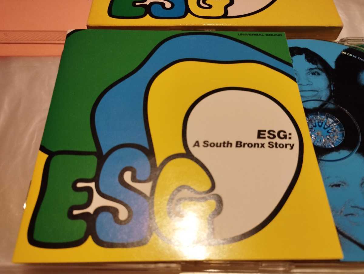 ESG A South Bronx Story UK盤CD UNIVERSAL SOUND US CD10 スクロンゲン姉妹 Moody UFO サウスブロンクス パラダイス・ガラージ ファンク_画像3