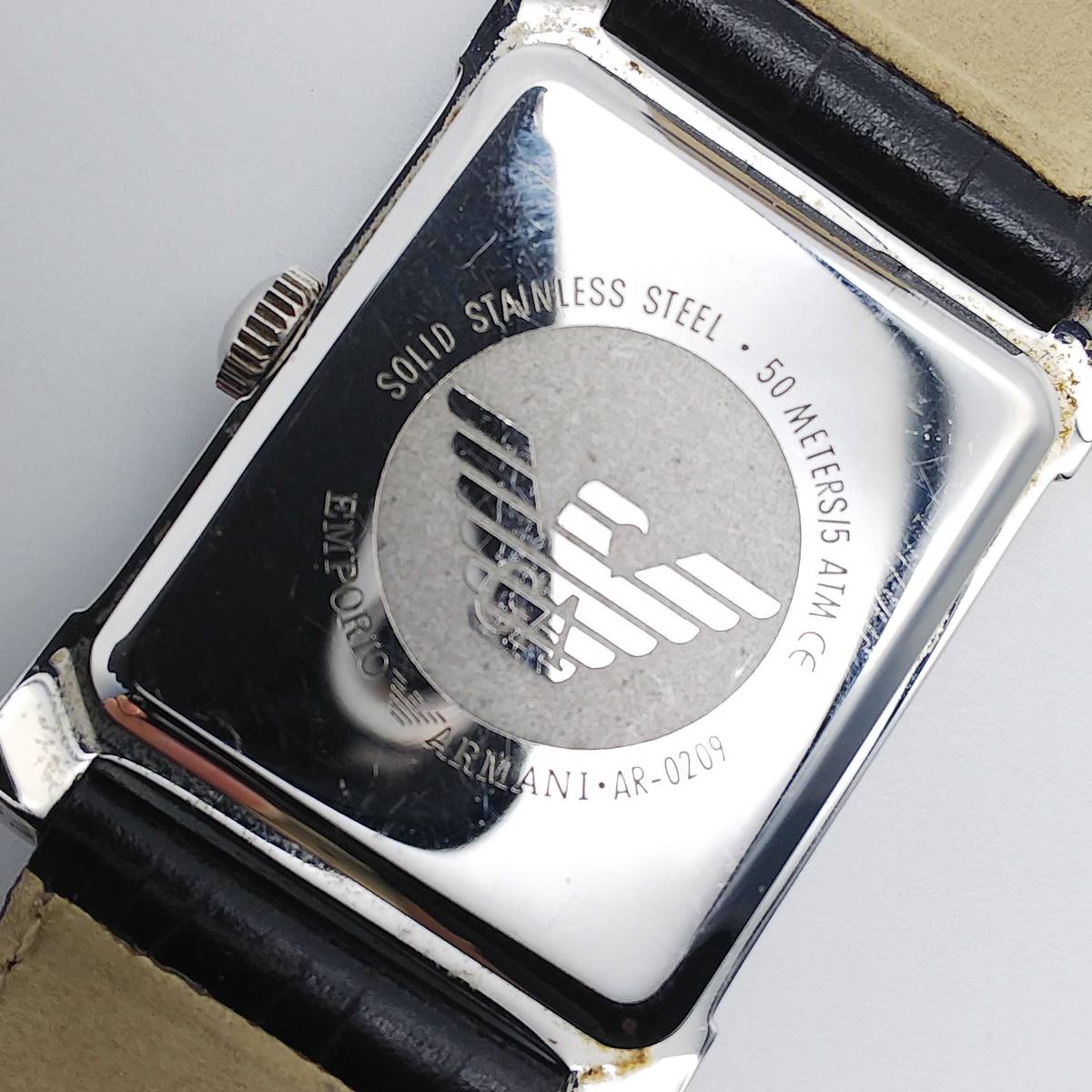 送料無料【電池交換済】 アルマーニ EMPORIO ARMANI 純正ベルト 送料無料【電池交換済】 アルマーニ EMPORIO ARMANI 純正ベルト