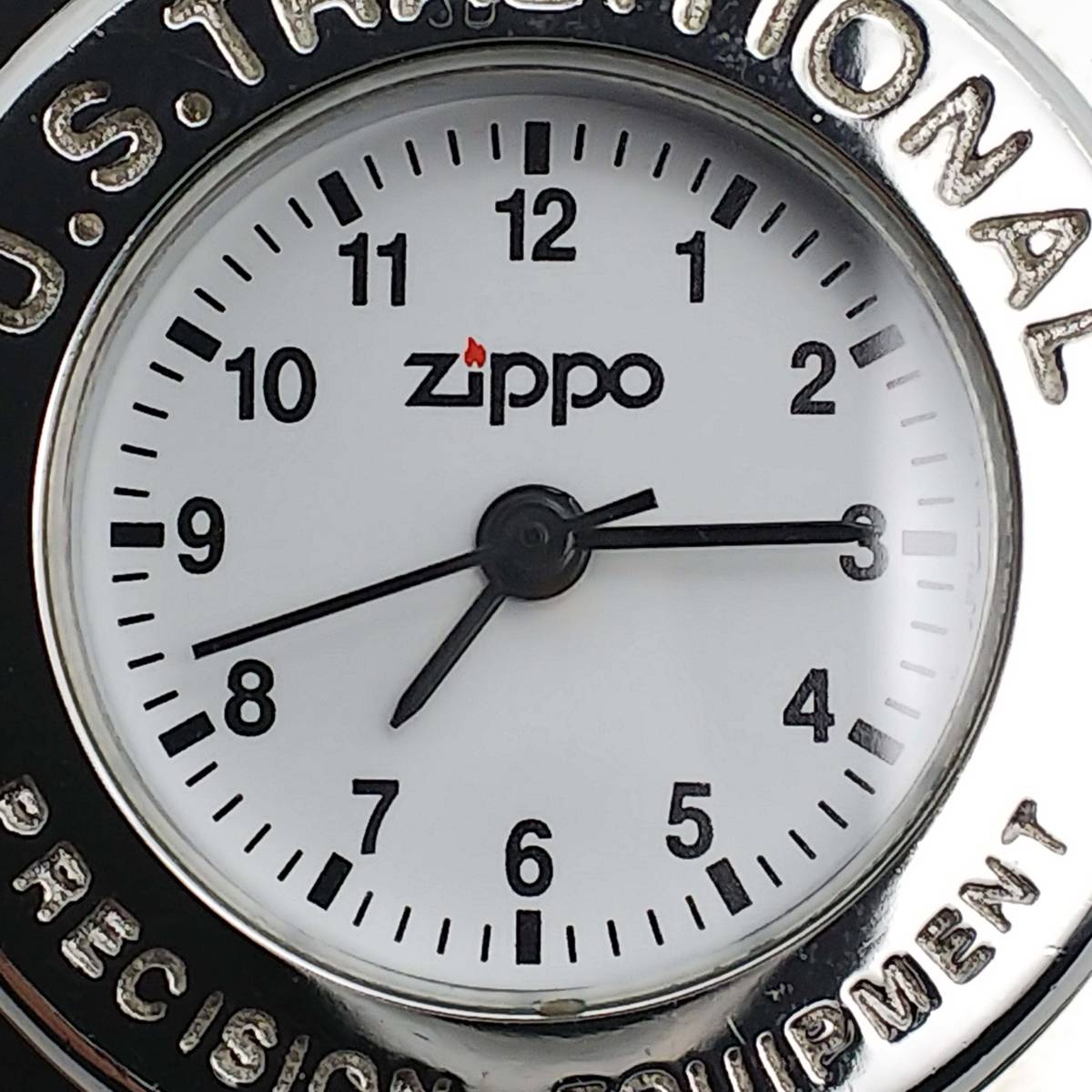 送料無料【電池交換済】 ZIPPO ジッポー 時計のみ TIME LITE 送料無料【電池交換済】 ZIPPO ジッポー 時計のみ TIME LITE