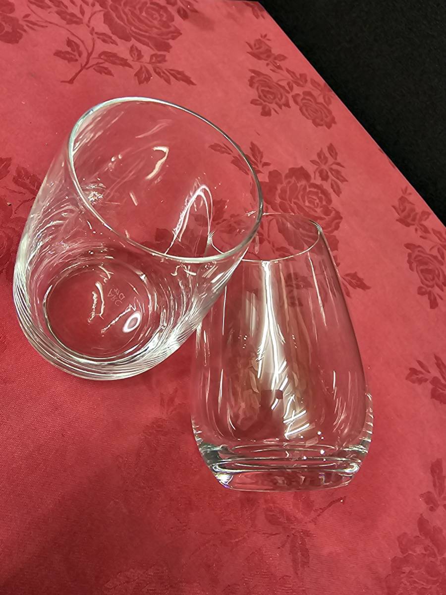 arc アルク社　フランス　ガラス　グラス　フランス製　コップ　２個セット　サイズ約高さ12cm開口部直径6cm　ep-252_画像7