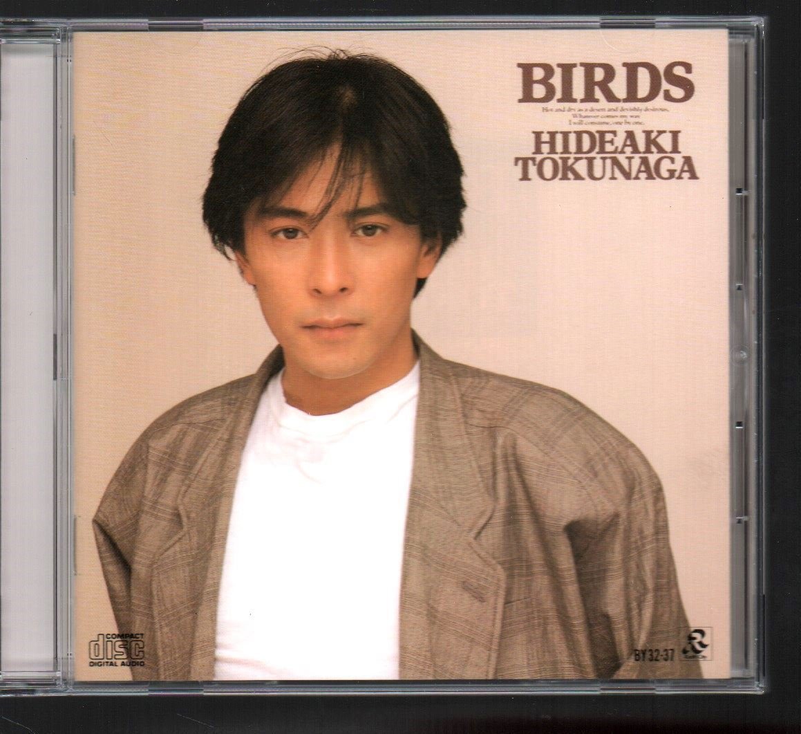 ■徳永英明■大ヒット作品■「BIRDS(バーズ)」■♪輝きながら…♪夏の素描(デッサン)♪■初期盤■品番:BY32-37■1987/5/21発売■廃盤■_画像1