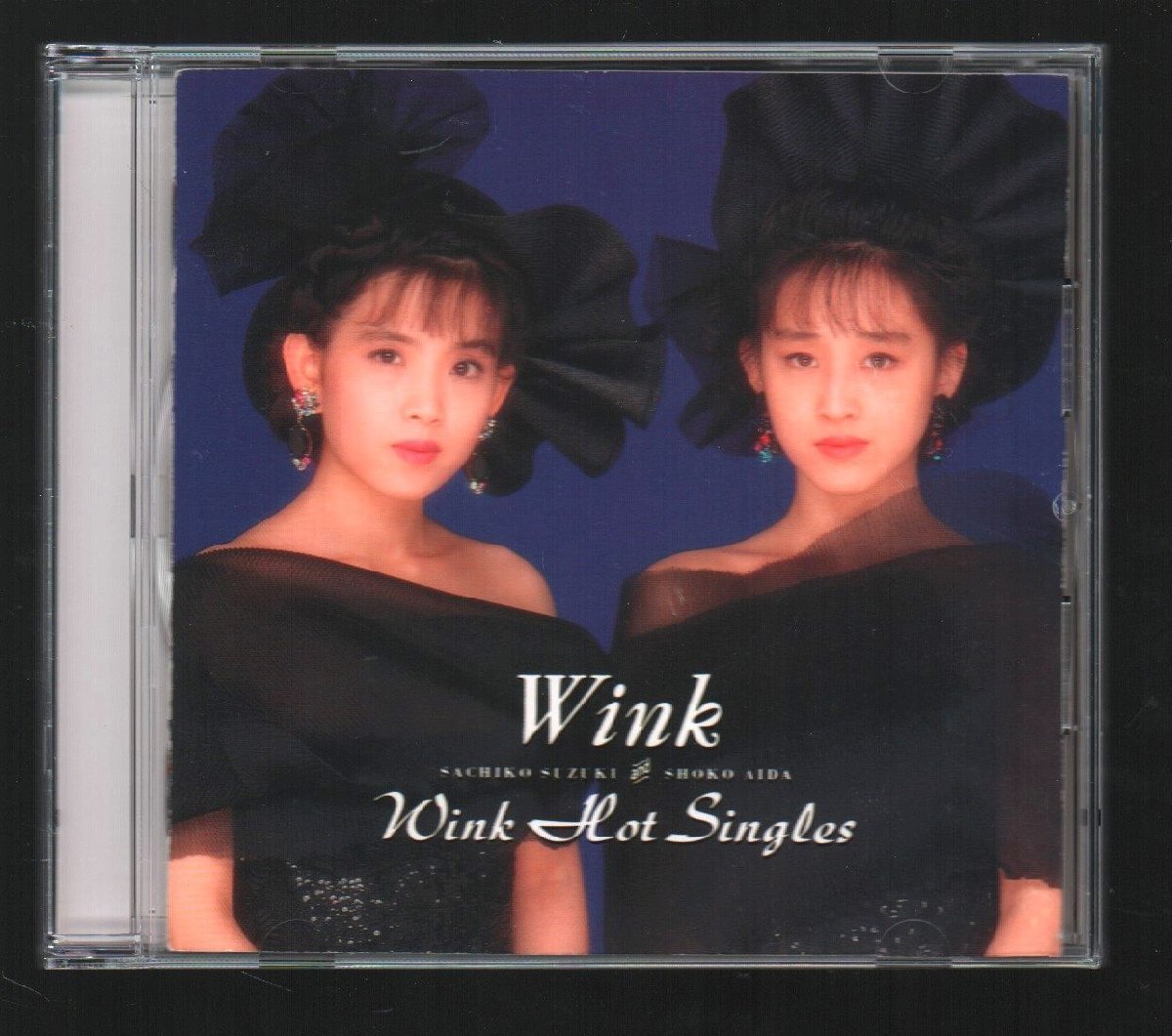 ■Wink(ウィンク)■全盛期のベストアルバム■「Wink Hot Singles(ホットシングルス)」■♪愛が止まらない♪淋しい熱帯魚♪■PSCR-1014■_画像1