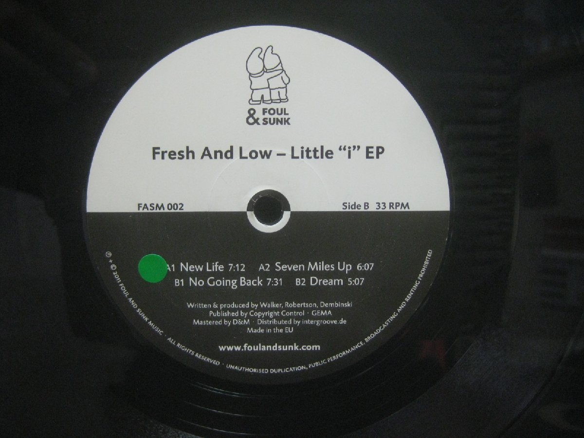 Fresh And Low / Little i EP ◆LP8071NO BSP◆12インチ_画像2