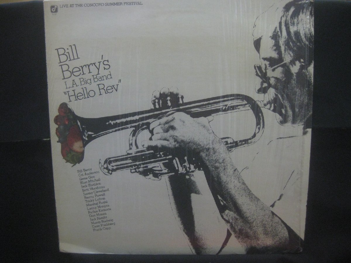 ビル・ベリー / Bill Berry's L.A. Big Band / Hello Rev ◆LP8135NO BBRP◆LP_画像1