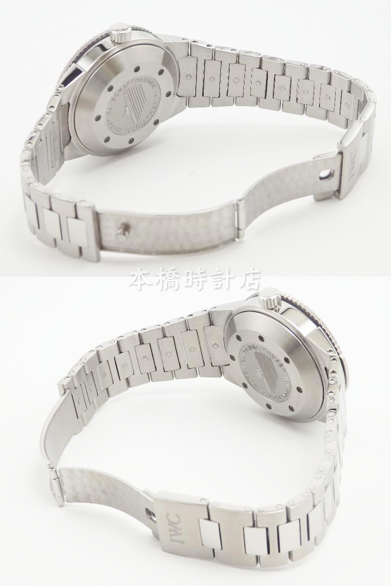 【中古】IWC IW353602 アクアタイマー 2000m防水 生産終了 OH・外装仕上げ済みの画像9