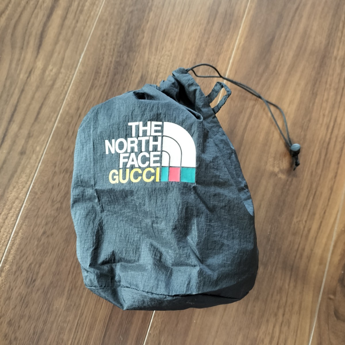 グッチ（GUCCI）× THE NORTH FACE(ザノースフェイス)④エコバッグ、ミニバッグ、ナイロンバッグ、巾着袋、ポーチ、新品　未使用品_画像6