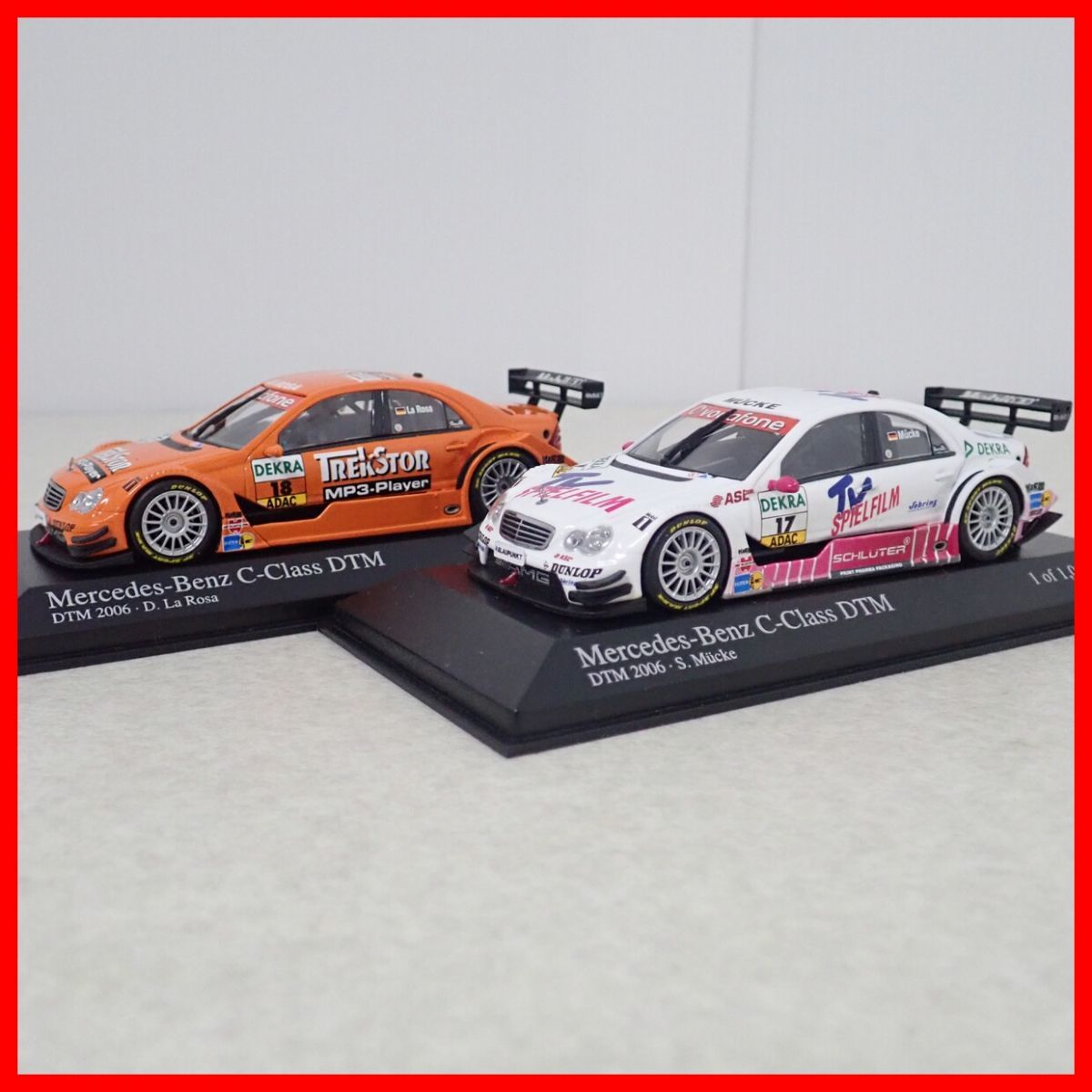 ☆PMA 1/43 メルセデス Cクラス DTM 2006 Team Mucke/Team Persson/Team AMG-Mercedes 等 計6台セット ミニチャンプス【10_画像8