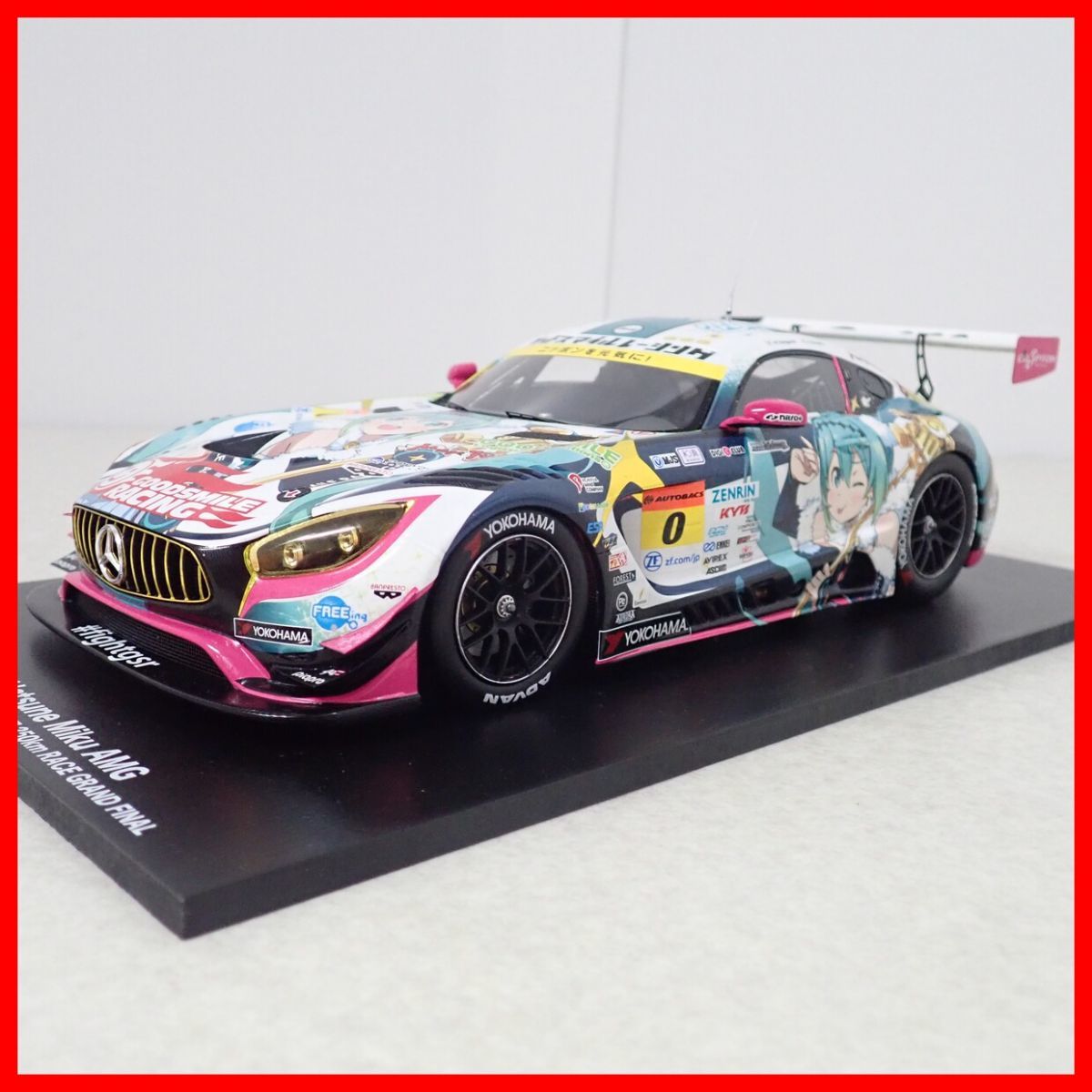 ☆グッドスマイルレーシング 1/18 グッドスマイル 初音ミク AMG 2018最終戦ver. 初音ミク GTプロジェクト GOODSMILE RACING Hatsune【20_画像4