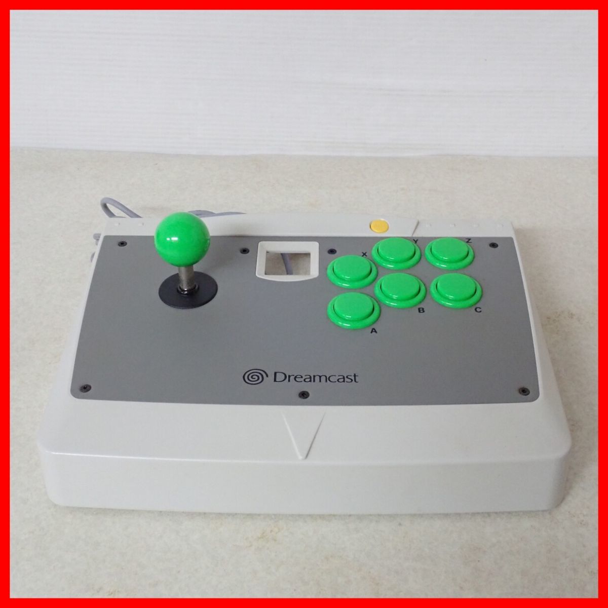 動作品 DC ドリームキャスト アーケードスティック HKT-7300 Dreamcast ドリキャス アーケードコントローラー SEGA 箱付【20_画像2