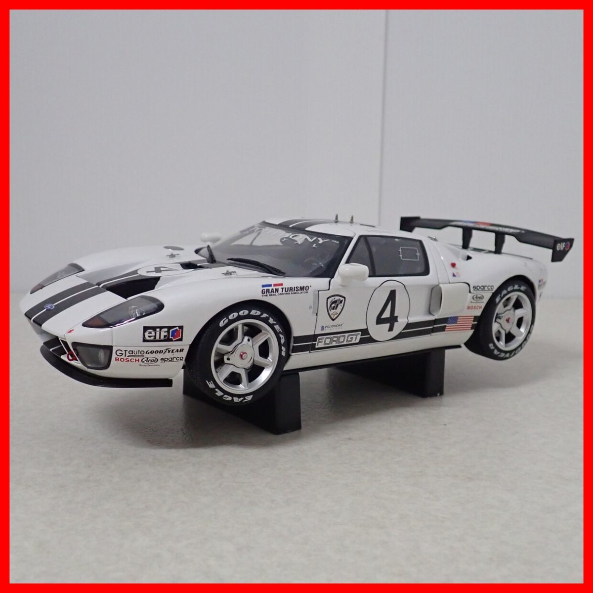 ☆オートアート 1/18 フォード GT LM レースカー スペックII #4 80515 AUTOart Ford GT LM Race Car Spec II【20_画像2