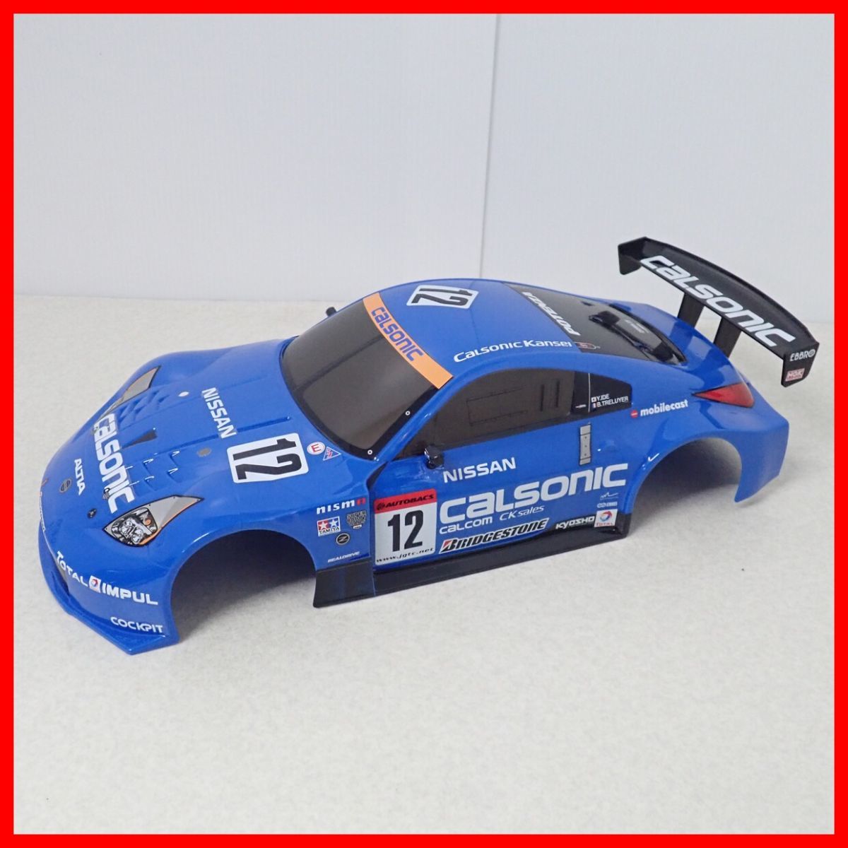 ☆タミヤ 1/10 RCスペアボディ 日産 フェアレディZ カルソニック ボディのみ TAMIYA NISSAN FAIRLADY Z CALSONIC【20_画像1