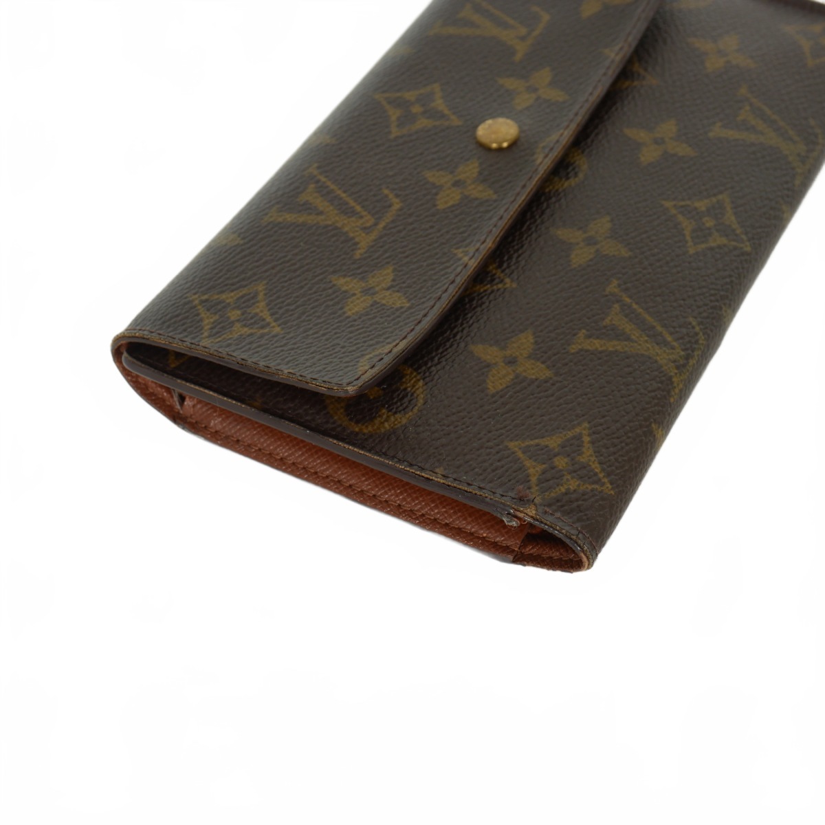 ルイヴィトン LOUIS VUITTON モノグラム ポルトフォイユ・インターナショナル 長財布 ロングウォレット M61217 レディース_画像5