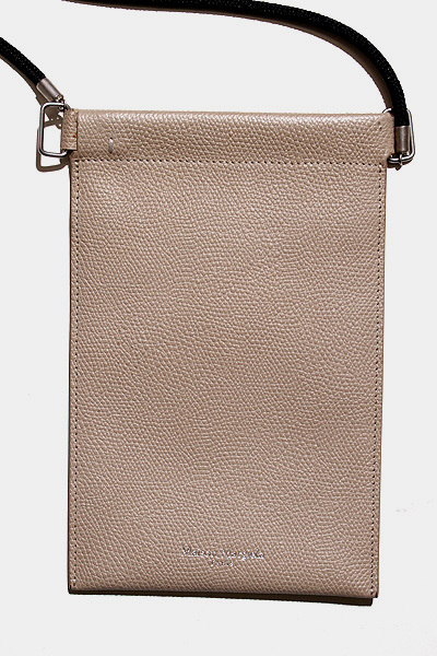 Maison Margiela メゾンマルジェラ IPHONE POUCH CASE レザーポーチ BEIGE ベージュ S55UI0207 /● メンズ レディース_画像3