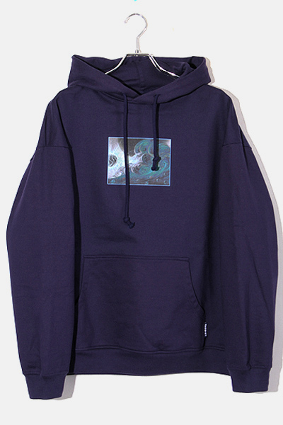 未使用品 Rassvet PACCBET × Dian Liang ラスベート SIZE:L Logo Hoodie ロゴフーディ プルオーバーパーカー NAVY ネイビー PACC12T122 /