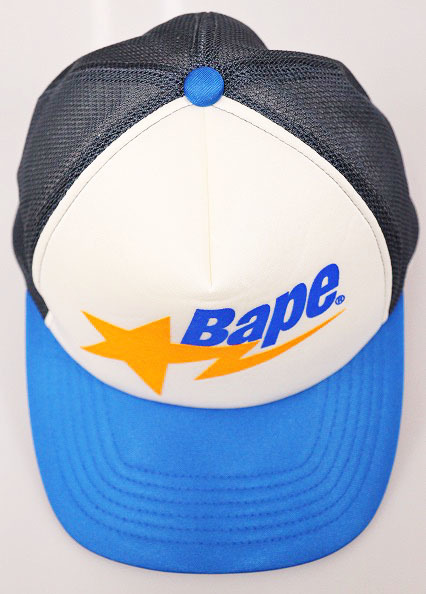 アベイシングエイプ A BATHING APE BAPE STA MESH CAP ベイプ スター メッシュ キャップ F 【ブランド古着ベクトル】240128 メンズ_画像4