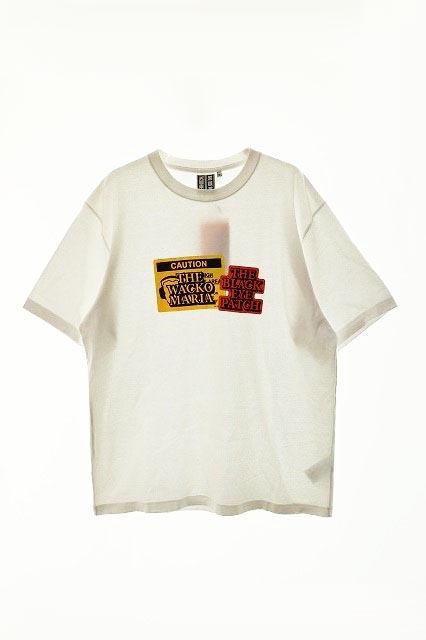 ワコマリア WACKO MARIA ×ブラックアイパッチ コラボ Tシャツ BEP-WM-TEE02【ブランド古着ベクトル】240123 メンズ