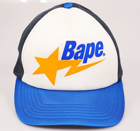 アベイシングエイプ A BATHING APE BAPE STA MESH CAP ベイプ スター メッシュ キャップ F 【ブランド古着ベクトル】240128 メンズ_画像2