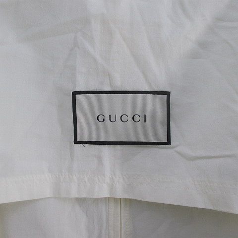 グッチ GUCCI ガーメント 衣装カバー 白系 ホワイト ブランドロゴ 洋服入れ その他_画像3