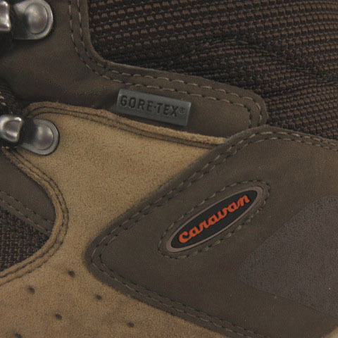  Caravan Caravan mountain climbing shoes trekking shoes Gore-Tex GORE TEX Brown tea 26.5 EEE men's 