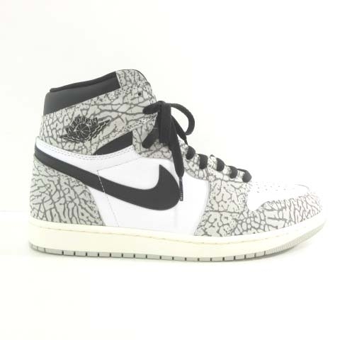 未使用品 ナイキ NIKE Air Jordan 1 High OG White Cement スニーカー 29ｃｍ 白 ホワイト メンズ_画像5