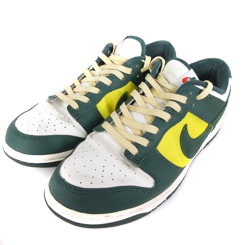 ナイキ NIKE DUNK LOW ダンク ロー SE ウィメンズ スニーカー シューズ FD0350-133 Noble Green グリーン 緑 US10 27cm ■SM1 レディース_画像1