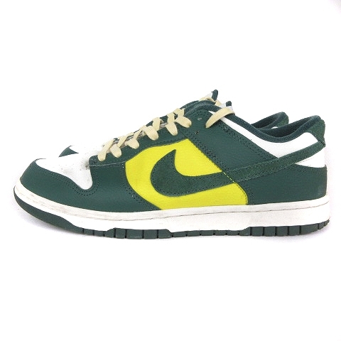 ナイキ NIKE DUNK LOW ダンク ロー SE ウィメンズ スニーカー シューズ FD0350-133 Noble Green グリーン 緑 US10 27cm ■SM1 レディース_画像2