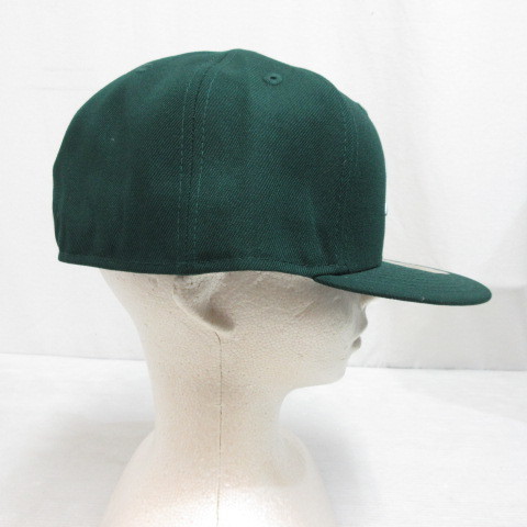  не использовался товар New Era NEW ERA 59FIFTY 5950 MLB Chicago белый носки Baseball колпак шляпа 7 5/8 60.6cm зеленый зеленый стандартный товар 