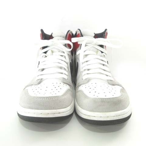 ナイキ NIKE AJ1 White/Black/Light Smoke Grey スニーカー 28.5ｃｍ 白 ホワイト ■U90 メンズ_画像2