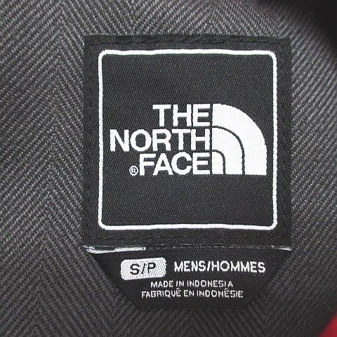 ザノースフェイス THE NORTH FACE NY51406 アウトドアウェア メトロマウンテンパーカー 中綿 ダウンジャケット S 灰系 グレー ロゴ 文字 刺_画像3