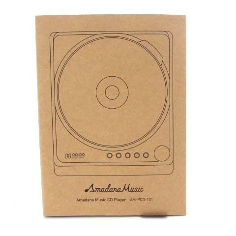 アマダナ Amadana Music CD Player C.C.C.D.P. CDプレイヤー AM-PCD-101 USB電源 簡易動作確認済み ■ECS ■SG_画像9