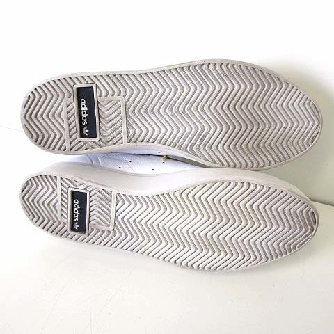 アディダスオリジナルス adidas originals スニーカー シューズ SLEEK スリーク EF4935 レザー 24.5cm 白 ホワイト くつ 靴_画像3