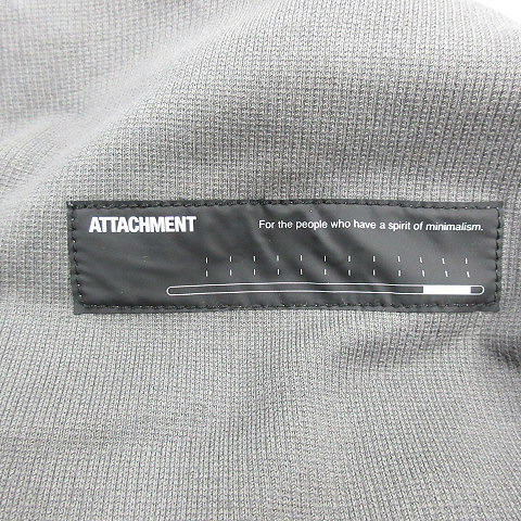  Attachment ATTACHMENT brush doPe/C обратная сторона шерсть брюки-джоггеры AP03-254 серый 5 мужской 