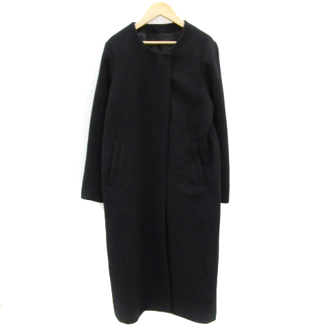  Urban Research URBAN RESEARCH item no color coat long height wool F black black /YM6 lady's 