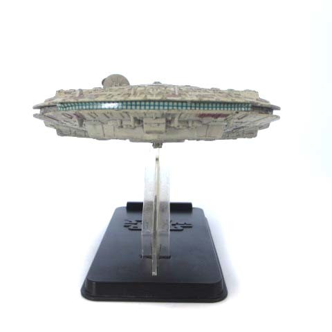 STAR WARS スターウォーズ ミレニアムファルコン号 フィギュア 模型 完成品 台座付き ■SGの画像4